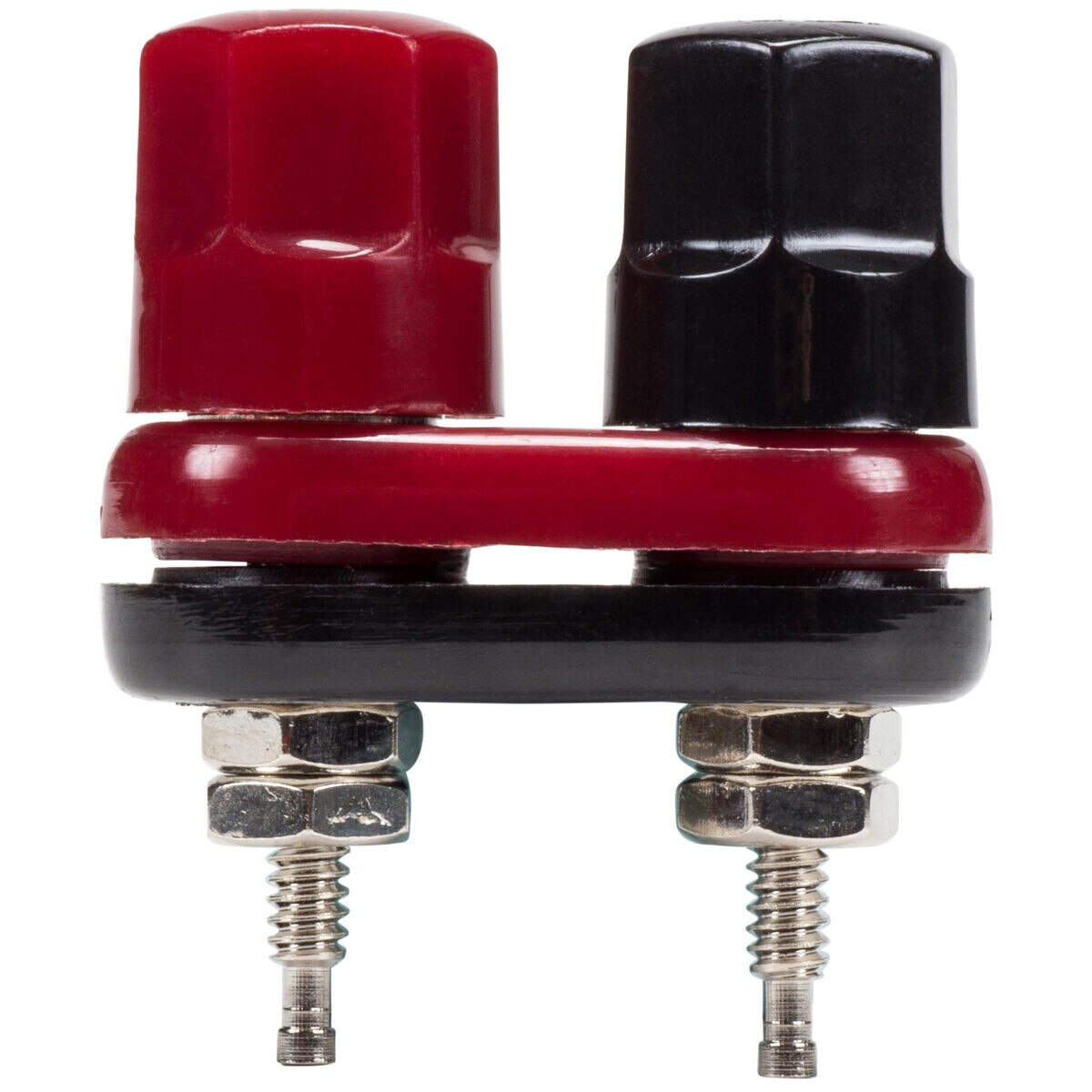 Parts Express Dual Binding Post Banana Jack 1 Red 1 Black